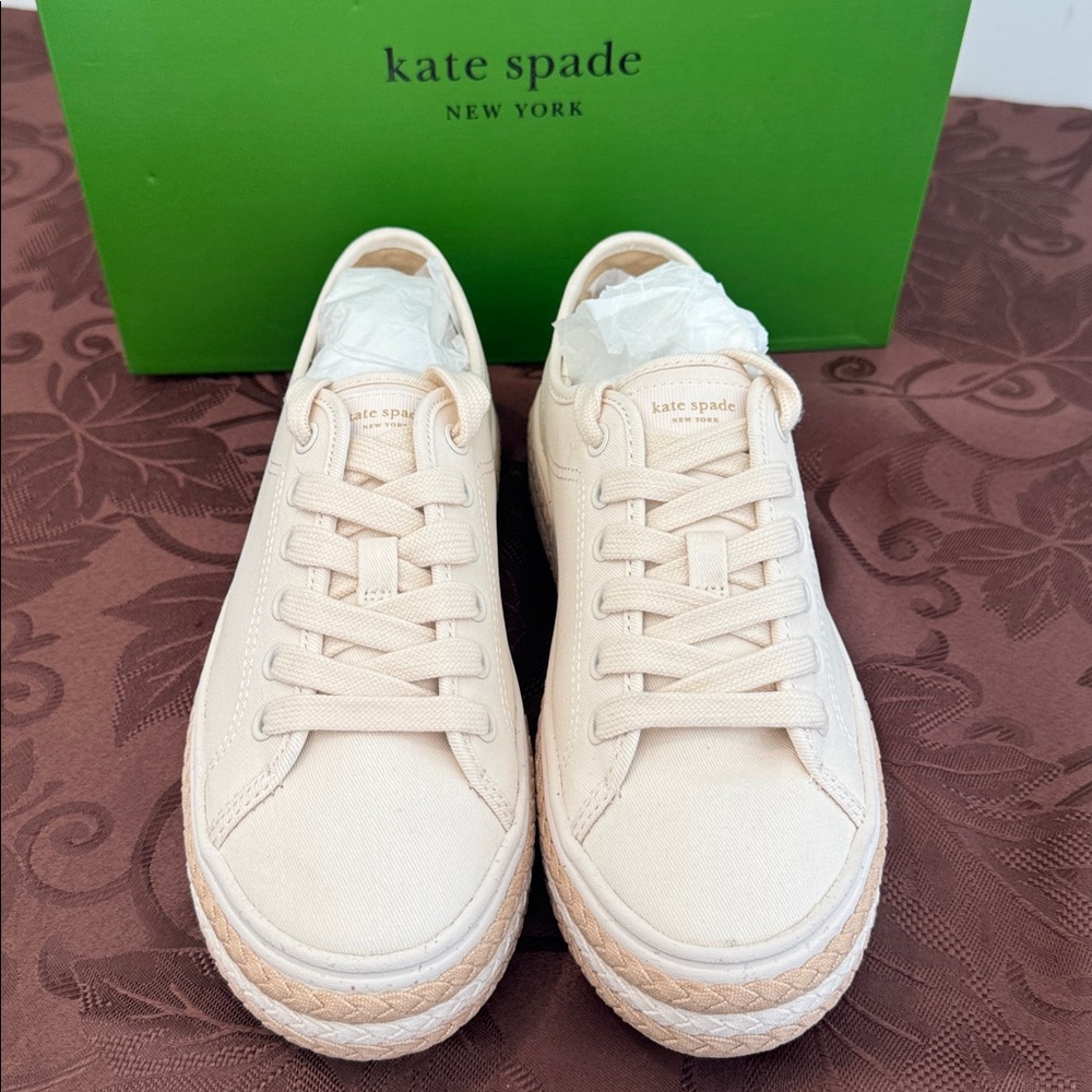 ♠️ Kate spade Taylor Platform Sneakers. Ladies 8 - Picture 5 of 14